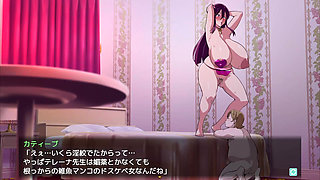 Big Breasts Party NTR Terena - Overnight Mating cheating teacher fuck hard by big dick hentai sex public cum anal