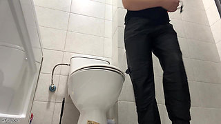 Crazy Toilet Farts in Black! Nipple Pops