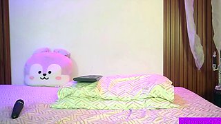 Beautiful Sonya having a horny solo toy masturbation