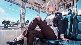 Sun-drenched Lazy Trap: After the Pilot Disembarks From the Plane