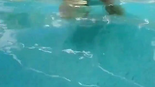Naked Pool Swimming