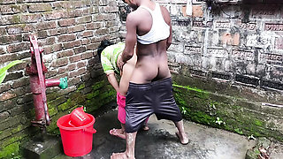 Brother-in-law's first sex video Bhabhi with