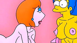 Simpsons and Griffins swingers orgy