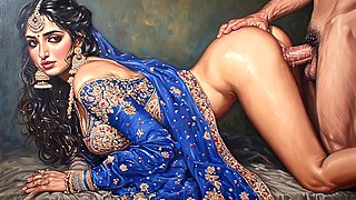 Newlyweds get intimate in a shower at their Oyo motel apartment