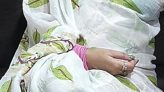 Indian Step Mom Fucked by Step Son with Dirty Talk While Daddy Was Out of Home