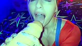 Therealbrittfit Mario Cosplay Taking Huge Cock Onlyfans