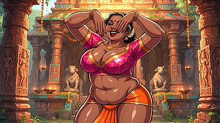 Huge Boobs Indian Animation