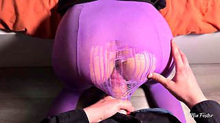 Stepsister Tries Intense Squirting with Rough Pounding