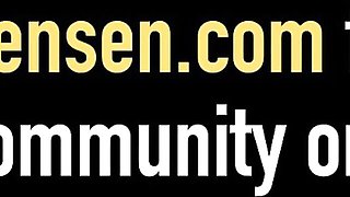 Watch dainty Jelena Jensen's dirt