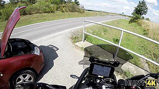 George Uhl and Helina Dream's biker clip by Hunt4k