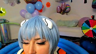 Cute blonde amateur webcam teen masturbating