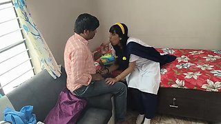 Indian Bhabhi Gets Fucked in Uniform After College Class - Parizadi