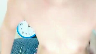 POV close up asian gf blowjob