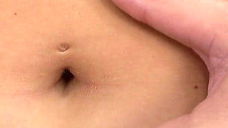 Vanessa will seduce you by her belly and belly button
