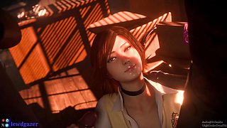 Tekken Girl (animation with Sound) 3D Hentai Porn Sfm Compilation