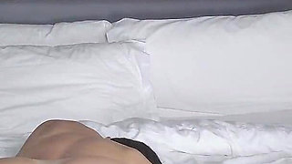 Perfect Pillow Humping with Shaved Pussy