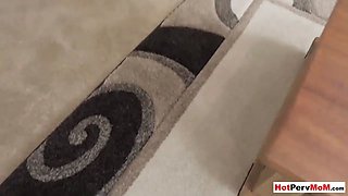 Fucking my busty Polish MILF stepmother in the bath