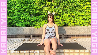 Denim Short Shorts Compilation, KAWAII YOGA