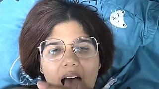 Filling Your Mouth and Face with Live Milk
