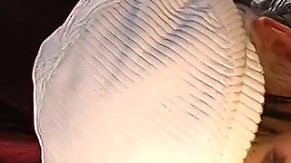 Blonde MILF Takes Huge Facial and Swallows Cum!