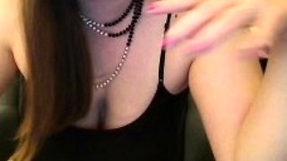 Cute blonde amateur webcam teen masturbating