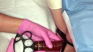 Med-Fet, Latex Nurse Needs Sample Collection FemDom