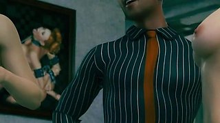 Lisa Total Investigation! by Dragofinder Studio - Group Sex at the End of the Party 15