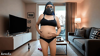 Pregnant Doctor on leave alone at home