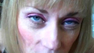 Hubby Watches Melanie Get Used