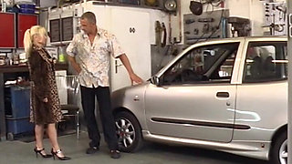 German MILF Amateur Big Natural Tits Blonde Fucked #1