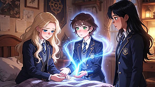 Magic School Rejects Virgins - Her Roommate Used a Spell to Fix It (AI Generated)