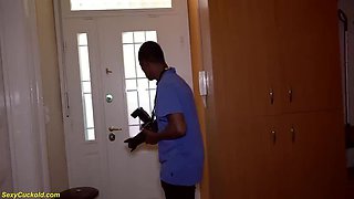 Small Skinny MILF Takes Rough Anal From BBC In Front Of Her Husband