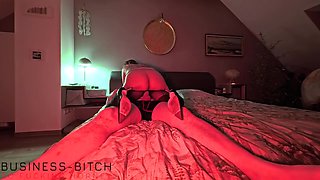 Hot Secretary In Sexy Pantyhose, Grey Silk Top And High Heels Rides Boss Cock For Cum In Nylon - Business-bitch