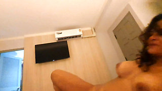 The lesbian which I fucked on my holiday in Thailand, my first porn video with a prostitute