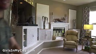 Witness raw Southern passion with a peachy beauty's intimate creampie heat