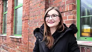 GERMAN SCOUT - Tiny Emily Porn Casting