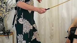 The Cane Connoisseur, Madam M Delivers Severe Traditional Caning, Corporal Punishment, Obedience and Endurance.