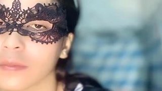Sensual asian teen shares passionate anal squirt fun
