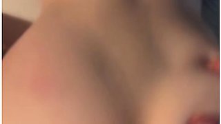 Cute Nerdy White Girl Sucks Boyfriends Dick Then Gets Rewarded With Backshots And Cream Pie