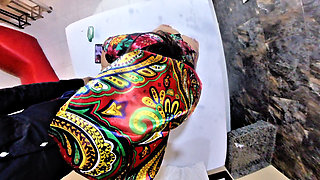 POV LOOK AT WHAT SEXY INDIAN HIDES UNDER HER ROBE