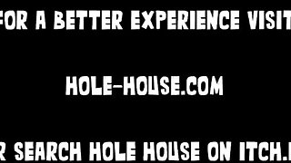 ElastiGirl Futa Dripping Glory Hole Creampie - Hole House