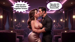 Reconciliation and First Swing Club Night That Led to Open Marriage (AI generated)