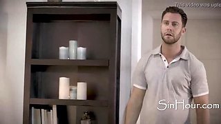 Cheating Husband Fucks Wife's Hot MILF Homecare Nurse - Olive Glass