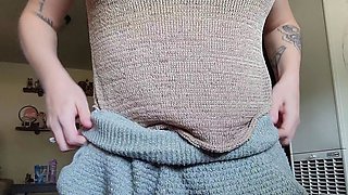 Close up Of Teen Masturbating