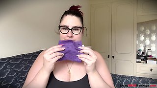 Lacey - Self Gag Fun and Orgasms After Gym Part 1