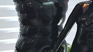 Inflatable Suit Edging and Denial, Part 1 - Alex Latex