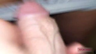 Stepbrother cums in my panties and pulls them up - Amateur teen POV creampie