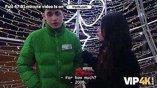 Exotic beauty fulfills dreams with tight passion on a massive thrill