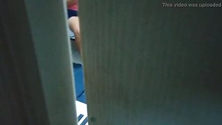 Chubby Mexicana Karmica Masturbates Secretly & Video Calls BF - She Gets Caught!