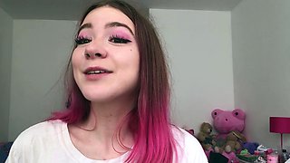 Pussy toying busty high heeled stunner solo pov masturbation